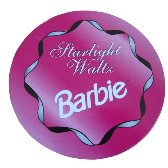 Vintage Barbie Starlight Waltz Watch Pink Leather Strap Box By Relic 1995 Works - Picture 2 of 16
